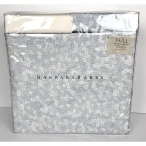 Barbara Barry‎ Full Size 6 Piece Sheet Set & Queen Pillowcases NOS 100% Cotton